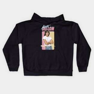 Matt Dillon - Retro Aesthetic Design Kids Hoodie